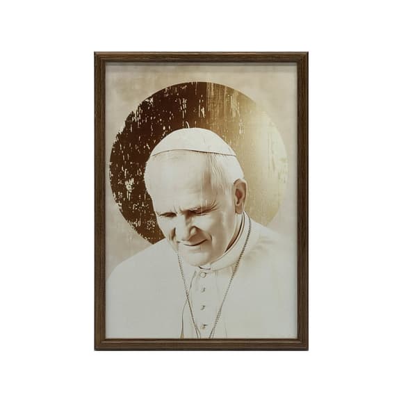 Portræt af pave Johannes Paul II Portræt af pave Johannes Paul II, 50x70 cm, uindrammet, 230 gsm mat papir