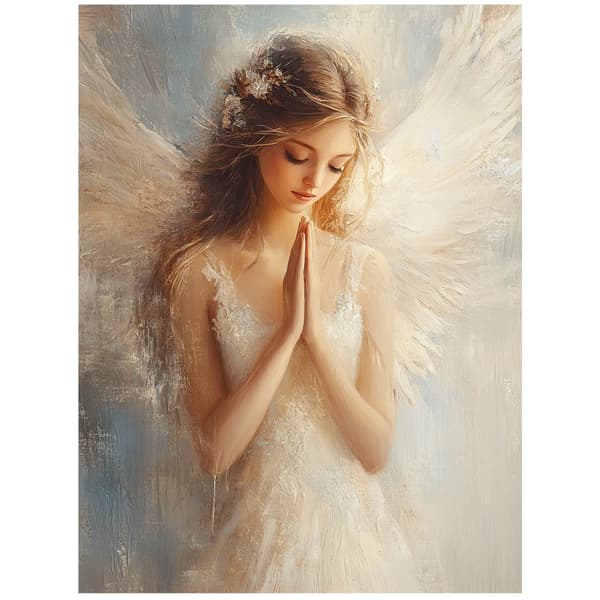 Angel Prayer II Angel Prayer II, 50x70 cm, mörkbrun träram, 230 gsm matt papper