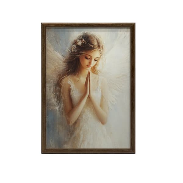 Angel Prayer II Angel Prayer II, 50x70 cm, mörkbrun träram, 230 gsm matt papper