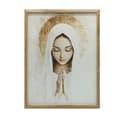 Miniatyrbild 1 av 10: Mary's Prayer in Silence Mary's Prayer in Silence, 30x40 cm, oinramad, premiumduk på bår