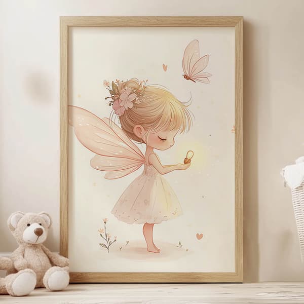 Plakat Little Harmony Plakat Little Harmony, 30x40 cm, uindrammet, premium lærred på båre