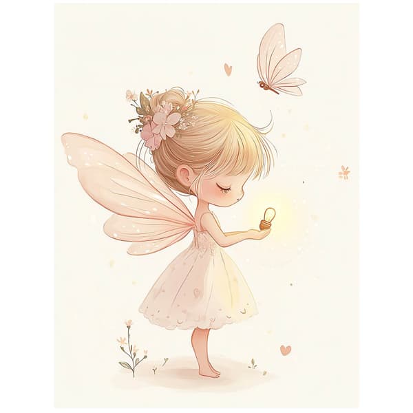 Plakat Little Harmony Plakat Little Harmony, 40x50 cm, sort aluminiumsramme, 230 gsm mat papir