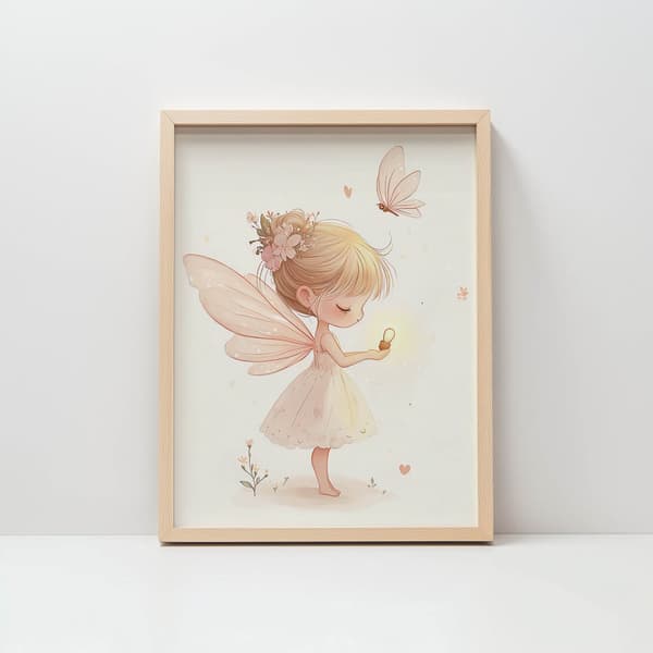 Plakat Little Harmony Plakat Little Harmony, 40x50 cm, sort aluminiumsramme, 230 gsm mat papir