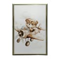 Miniatyrbillede 10 af 11: Flying Bear Poster Flying Bear Poster, 30x40 cm, lys egetræsramme, 230 gsm mat papir