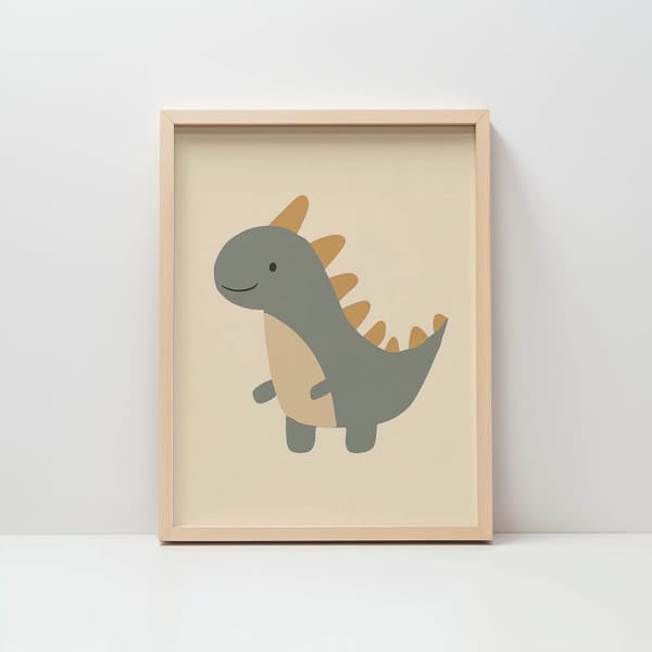 Plakat Dinosaur in a Smile Plakat Dinosaur in a smile, 30x40 cm, rammeløs, 230 gsm mat papir