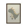 Pikkukuva 10 / 11: Juliste Dinosaurus hymyssä Juliste Dinosaur hymyssä, 70x100 cm, kultainen alumiinikehys, 230 gsm mattapaperi