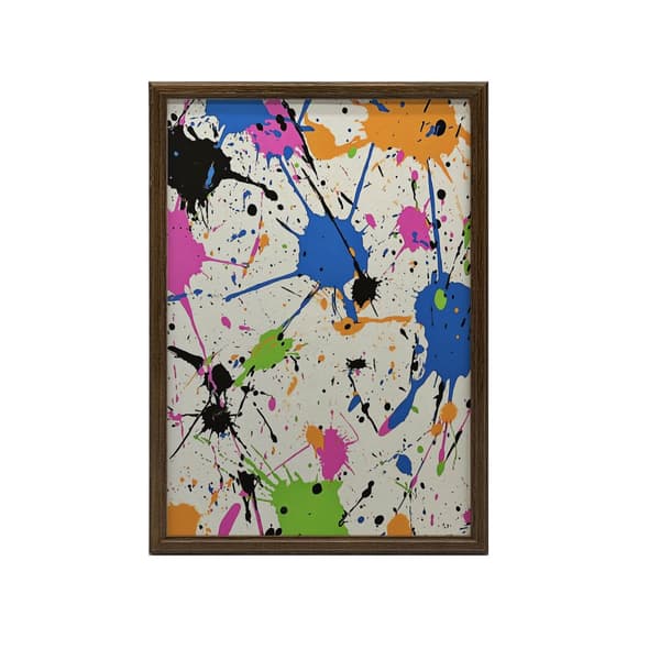 Neon Flash Neon Flash, 60x90 cm, guld aluminiumsramme, 230 gsm mat papir