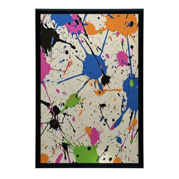 Neon Flash Neon Flash, 60x90 cm, guld aluminiumsramme, 230 gsm mat papir