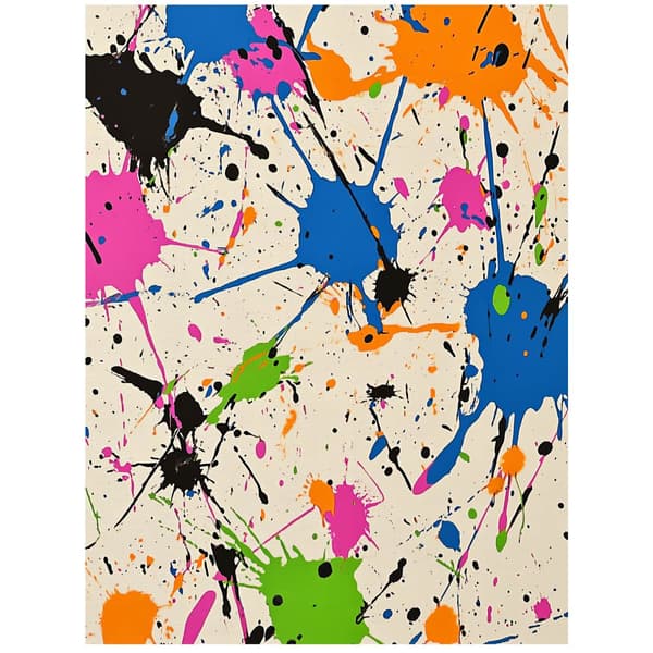 Neon Flash Neon Flash, 70x100 cm, musta alumiinikehys, 230 gsm mattapaperi