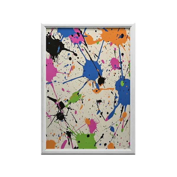 Neon Flash Neon Flash, 70x100 cm, musta alumiinikehys, 230 gsm mattapaperi