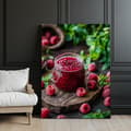 Miniatyrbild 7 av 10: Raspberry Delight Raspberry Delight, 30x40 cm, svart aluminiumram, 230 gsm matt papper