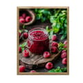 Miniatyrbild 1 av 10: Raspberry Delight Raspberry Delight, 30x40 cm, svart aluminiumram, 230 gsm matt papper