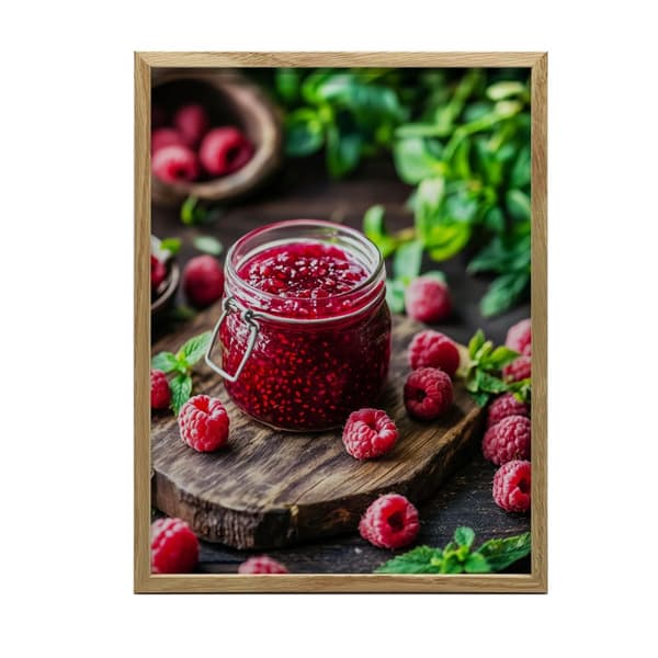 Raspberry Delight Raspberry Delight, 50x70 cm, uindrammet, 230 gsm mat papir
