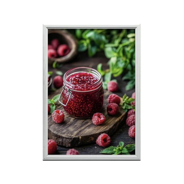 Raspberry Delight Raspberry Delight, 70x100 cm, uindrammet, 230 gsm mat papir
