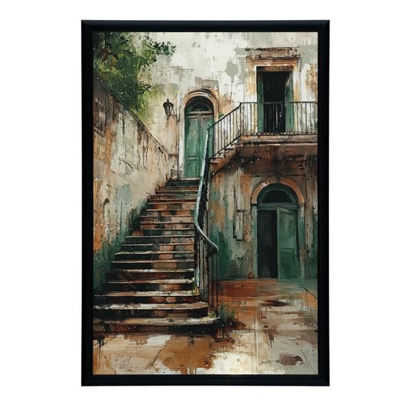 The Charm of Old Stairs The Charm of Old Stairs, 70x100 cm, uindrammet, 230 gsm mat papir