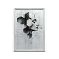 Pikkukuva 7 / 10: Mustavalkoinen Geometric Dream Black and White Geometric Dream, 70x100 cm, vaalea tammipuurunko, 230 gsm mattapaperi