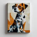 Miniatyrbild 4 av 10: Dog in Geometry Dog in Geometry, 70x100 cm, svart aluminiumram, 230 gsm matt papper