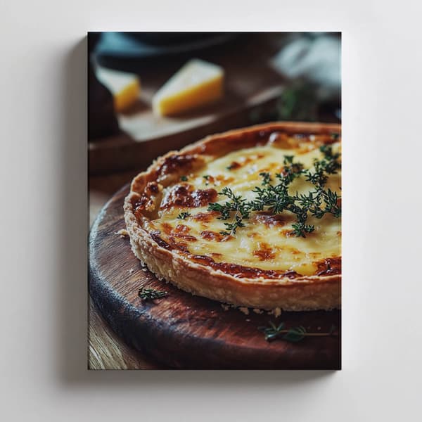Ranskalainen juustotorttu Ranskalainen juustotorttu, 60x90 cm, musta alumiinirunko, 230 gsm mattapaperi