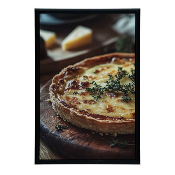 Ranskalainen juustotorttu Ranskalainen juustotorttu, 60x90 cm, musta alumiinirunko, 230 gsm mattapaperi