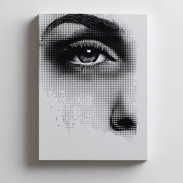 Stilfuldt øje Stilfuldt øje, 30x40 cm, uindrammet, 230 gsm mat papir