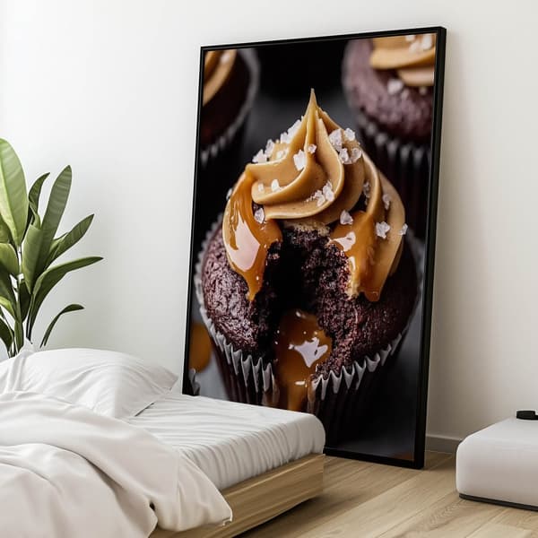 Sweet Delight Sweet Delight, 70x100 cm, sort aluminiumsramme, 230 gsm mat papir