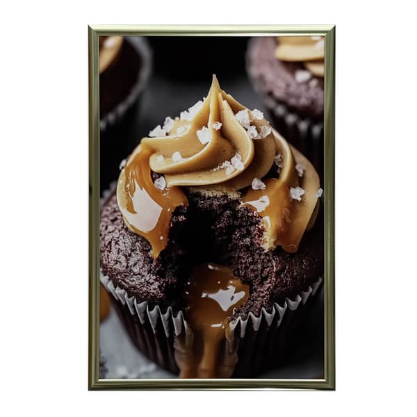 Sweet Delight Sweet Delight, 70x100 cm, sort aluminiumsramme, 230 gsm mat papir