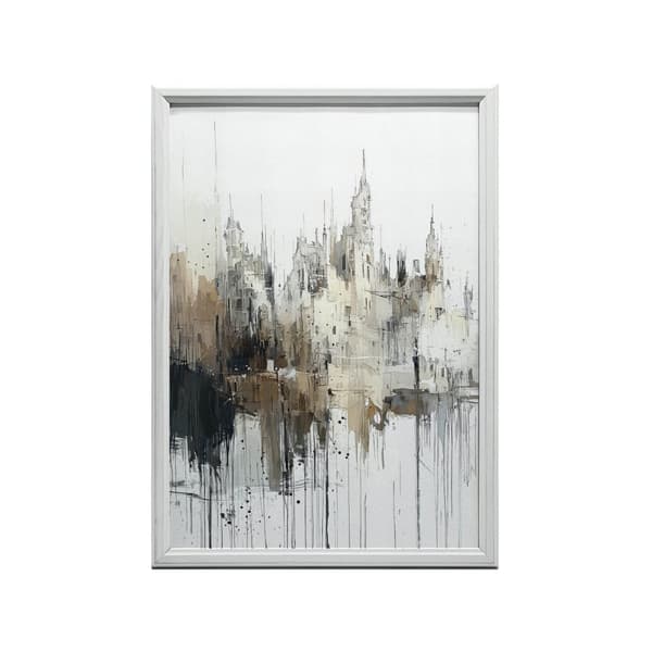Drip Art: Gothic Landscape Drip Art: Gothic Landscape, 30x40 cm, tummanruskea puukehys, 230 gsm mattapaperi