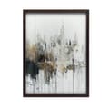 Pikkukuva 2 / 10: Drip Art: Gothic Landscape Drip Art: Gothic Landscape, 30x40 cm, tummanruskea puukehys, 230 gsm mattapaperi