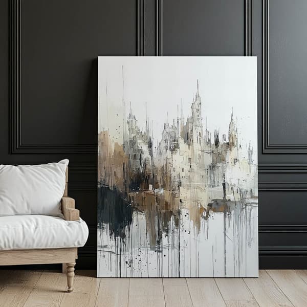 Drip Art: Gothic Landscape Drip Art: Gothic Landscape, 30x40 cm, uindrammet, 230 gsm mat papir