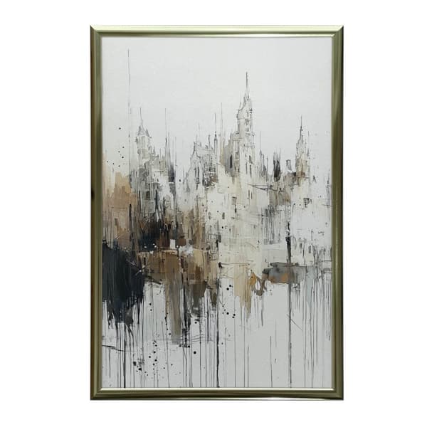 Drip Art: Gothic Landscape Drip Art: Gothic Landscape, 30x40 cm, uindrammet, 230 gsm mat papir