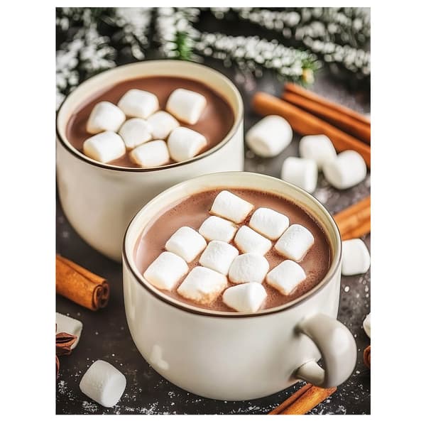 Winter Pleasure Winter Pleasure, 50x70 cm, guld aluminiumsramme, 230 gsm mat papir