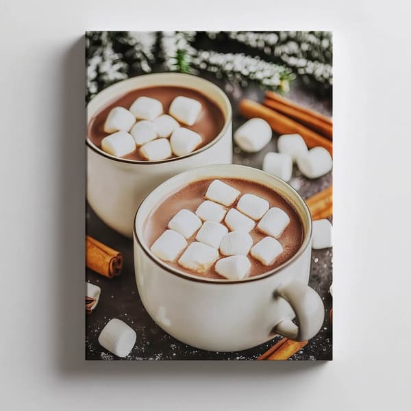 Winter Pleasure Winter Pleasure, 50x70 cm, guld aluminiumsramme, 230 gsm mat papir