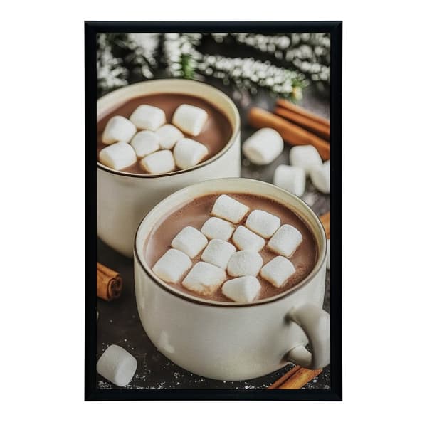Winter Pleasure Winter Pleasure, 50x70 cm, guld aluminiumsramme, 230 gsm mat papir
