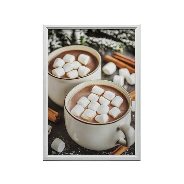 Winter Pleasure Winter Pleasure, 50x70 cm, guld aluminiumsramme, 230 gsm mat papir