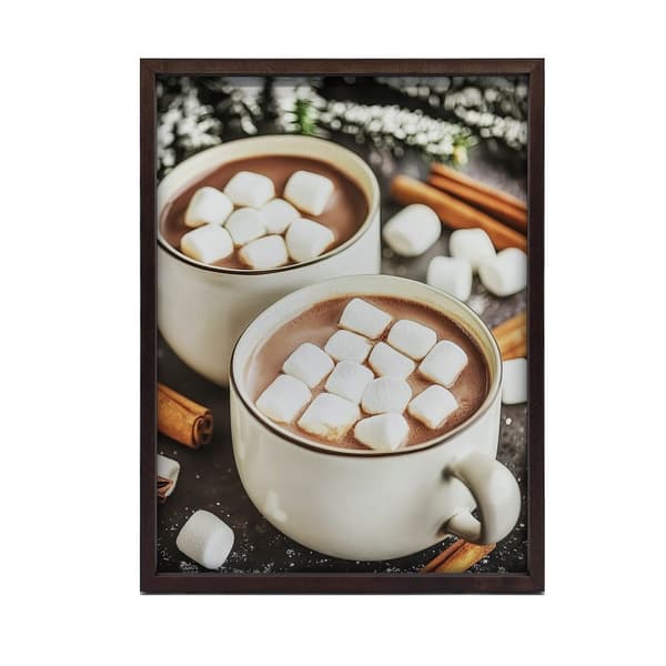 Winter Pleasure Winter Pleasure, 50x70 cm, guld aluminiumsramme, 230 gsm mat papir