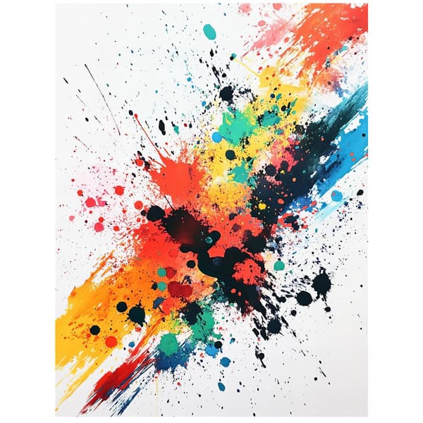 Explosion of Colors Explosion of Colors, 40x50 cm, kehystämätön, 230 gsm mattapaperi