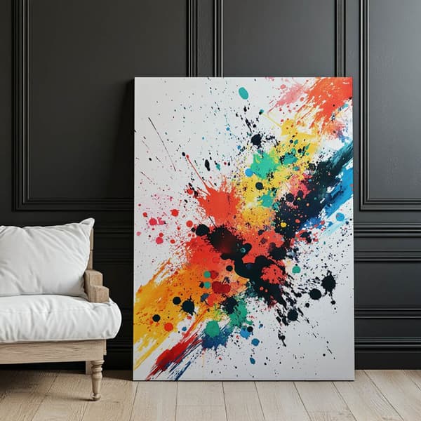 Explosion of Colors Explosion of Colors, 40x50 cm, kehystämätön, 230 gsm mattapaperi