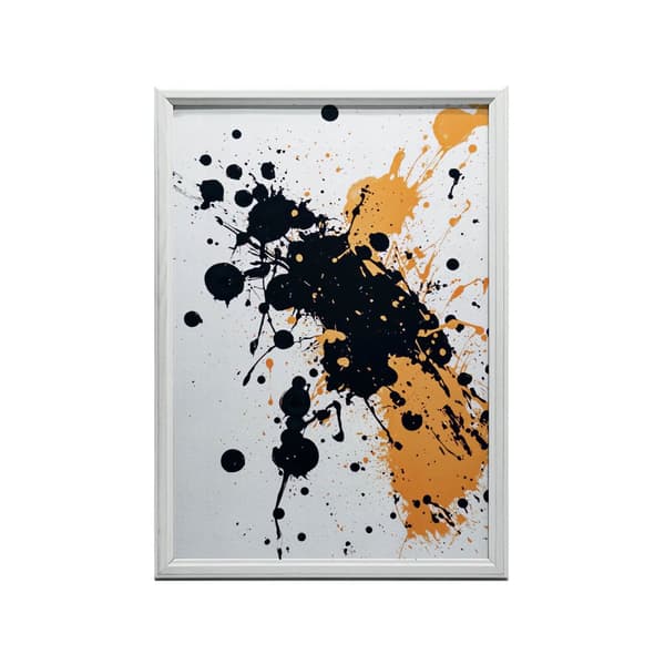 Energy in Spots Energy in Spots, 40x50 cm, guld aluminiumsramme, 230 gsm mat papir