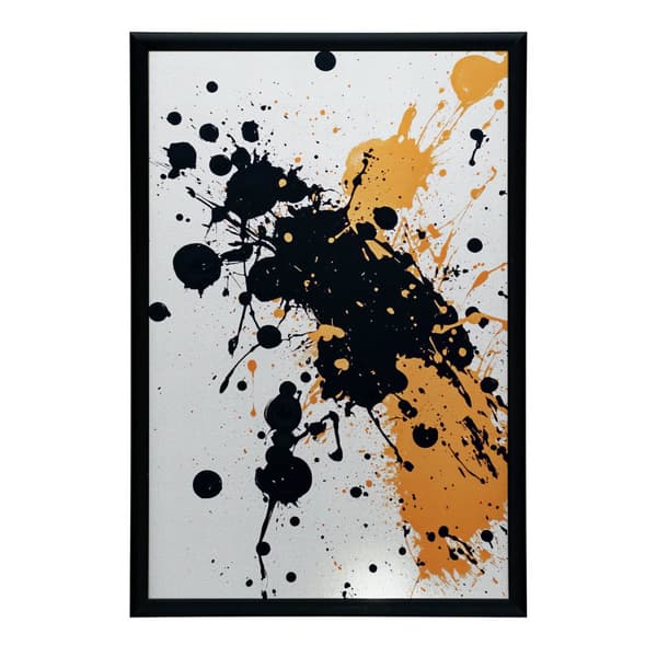Energy in Spots Energy in Spots, 40x50 cm, guld aluminiumsramme, 230 gsm mat papir