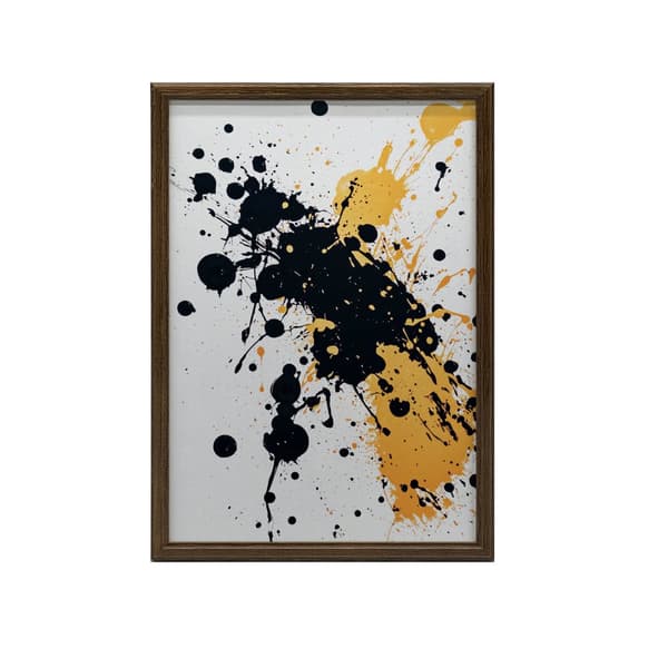Energy in Spots Energy in Spots, 40x50 cm, guld aluminiumsramme, 230 gsm mat papir