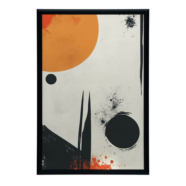 Cosmic Form Cosmic Form, 60x90 cm, sort aluminiumsramme, 230 gsm mat papir