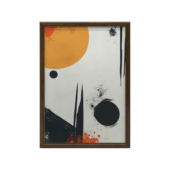 Cosmic Form Cosmic Form, 60x90 cm, sort aluminiumsramme, 230 gsm mat papir