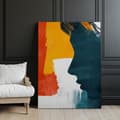 Miniatyrbild 6 av 10: Profile of Peace Profile of Peace, 30x40 cm, svart aluminiumram, 230 gsm matt papper