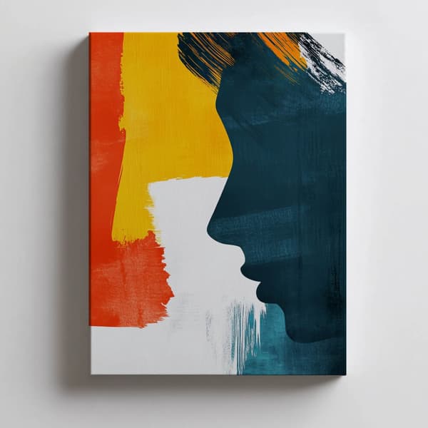 Profile of Peace Profile of Peace, 30x40 cm, lys egetræsramme, 230 gsm mat papir