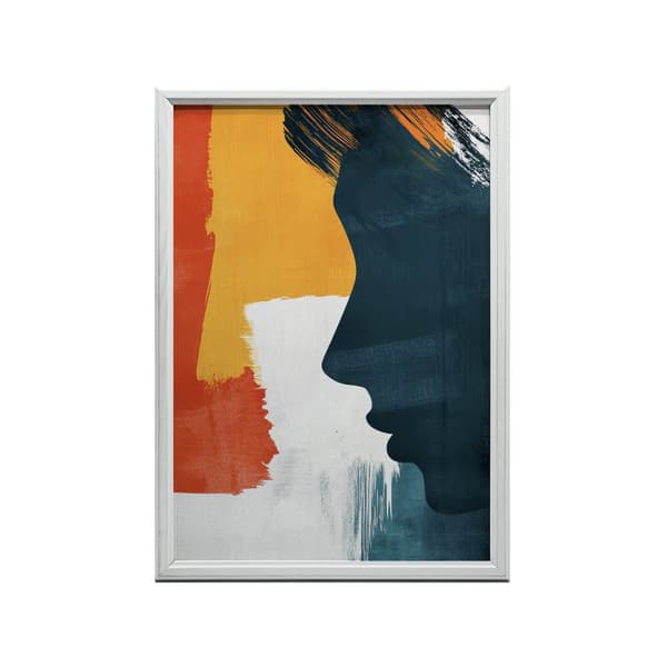 Profile of Peace Profile of Peace, 30x40 cm, lys egetræsramme, 230 gsm mat papir