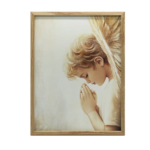 Angel Prayers Angel Prayers, 30x40 cm, hvid træramme, 230 gsm mat papir