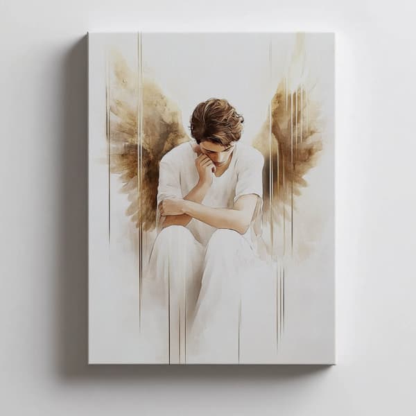 Angel Clouds Angel Clouds, 30x40 cm, vit träram, 230 gsm matt papper