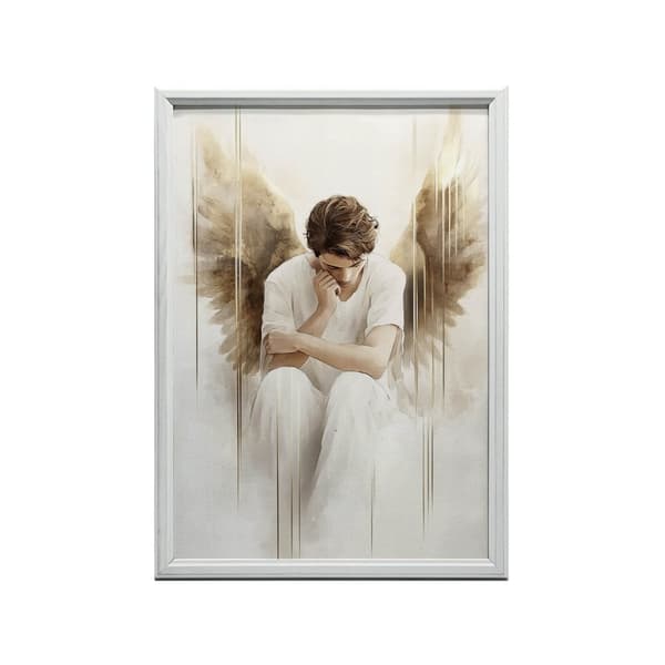Angel Clouds Angel Clouds, 30x40 cm, vit träram, 230 gsm matt papper