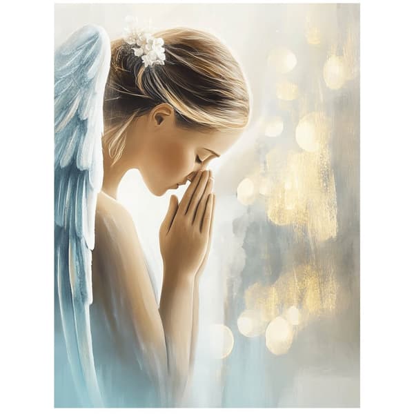 Angel in Golden Light Angel in Golden Light, 30x40 cm, kultainen alumiinirunko, 230 gsm mattapaperi