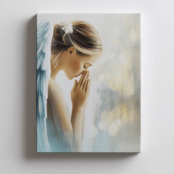 Angel in Golden Light Angel in Golden Light, 30x40 cm, kultainen alumiinirunko, 230 gsm mattapaperi